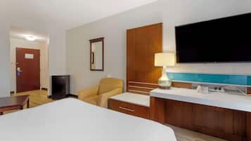 Suite, 2 Queen Beds with Sofa Bed | Draps en coton égyptien, literie de qualité, couette en duvet