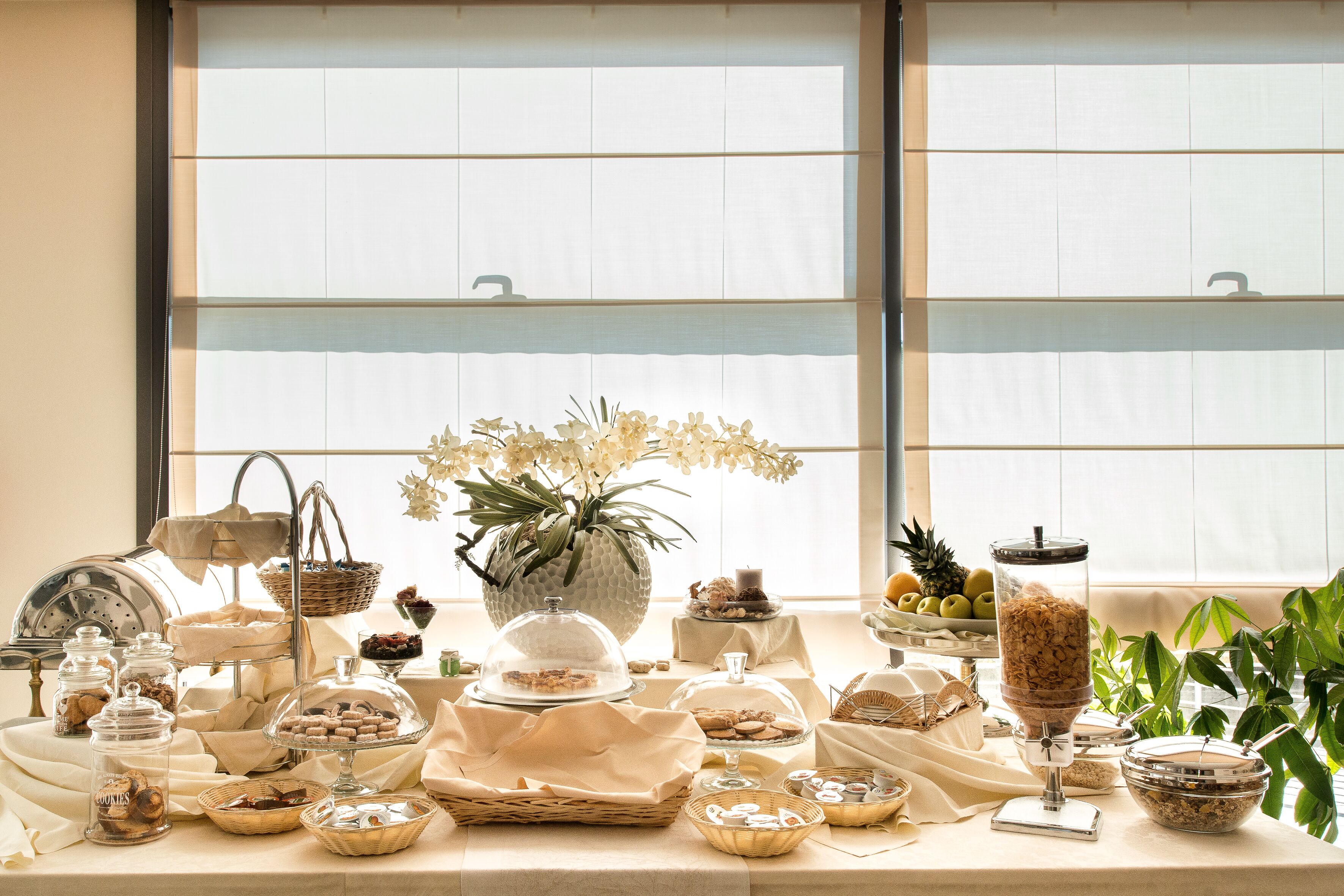 Gratis morgenmadsbuffet hver dag