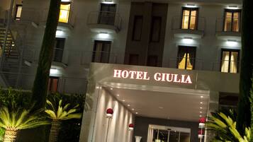 Fassade der Unterkunft