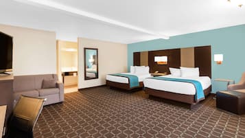 Studio Suite, 2 Queen Beds, Non Smoking | Desk, iron/ironing board, rollaway beds, free WiFi