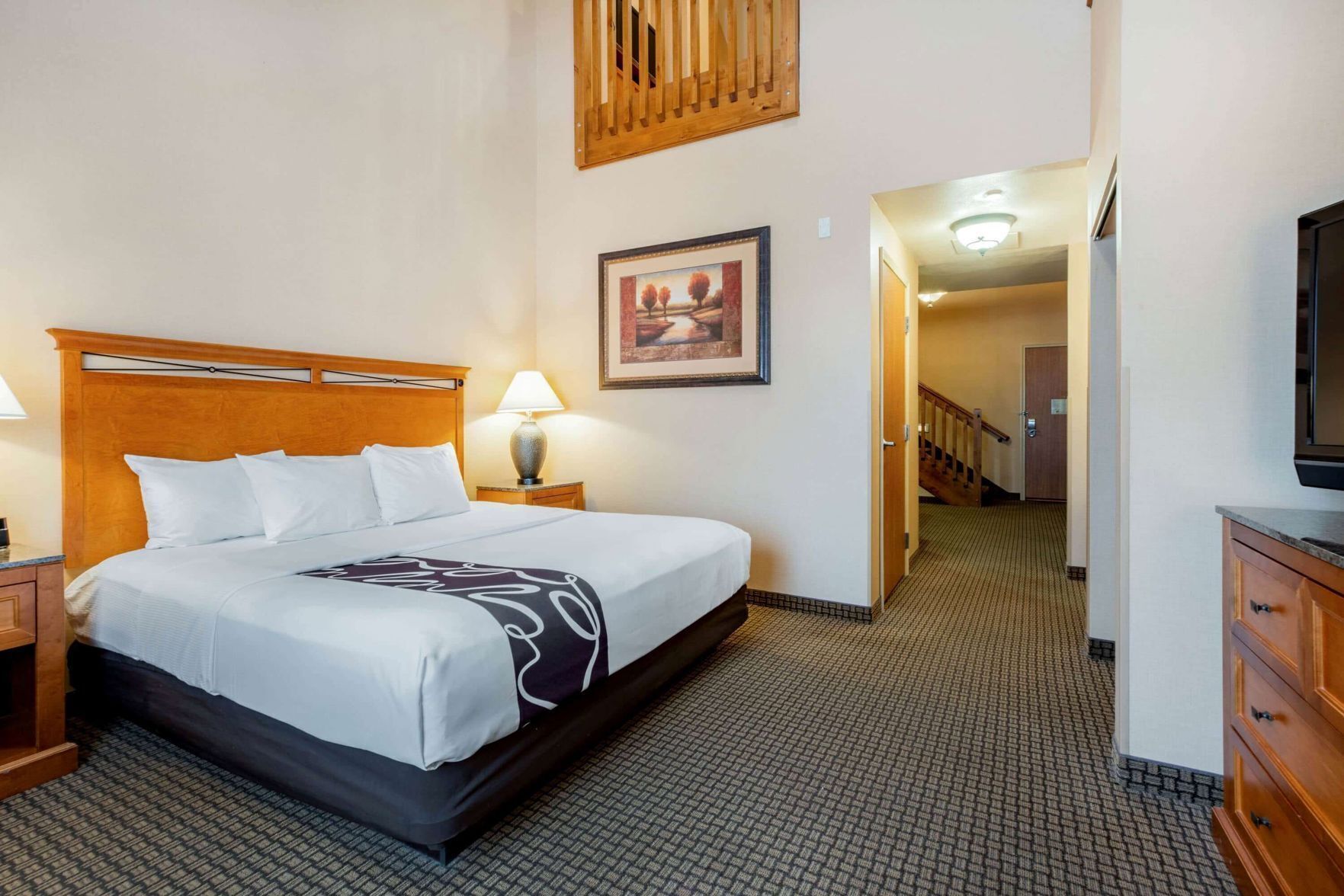 Ropa de cama de alta calidad, edredón y camas con pillow-top 