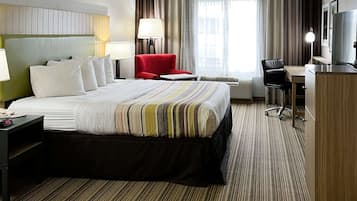 In-room safe, desk, blackout drapes, iron/ironing board