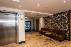 Sitteområde i lobbyen