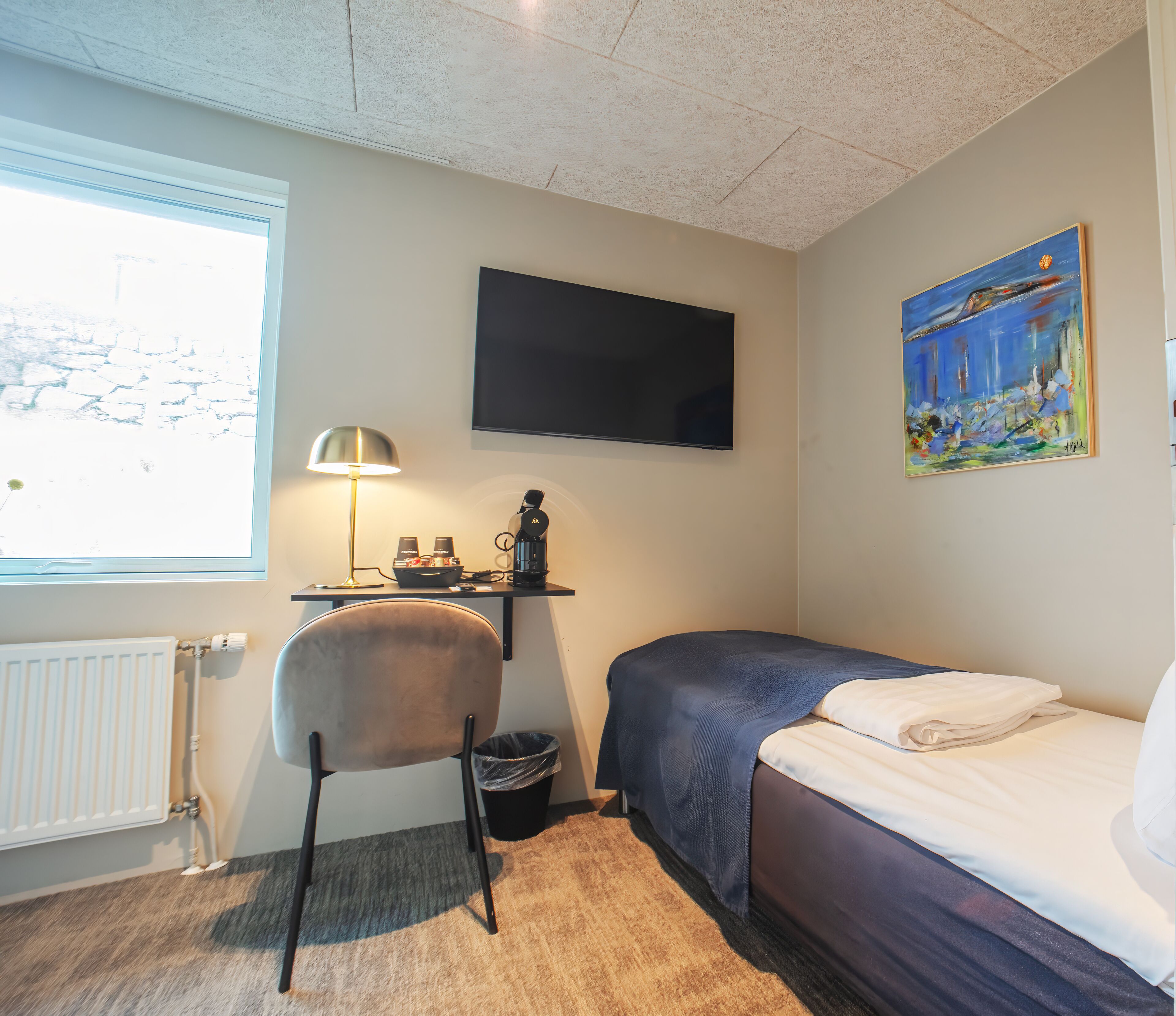 Chambre Simple Standard | Bureau, espace de travail pour ordinateur portable