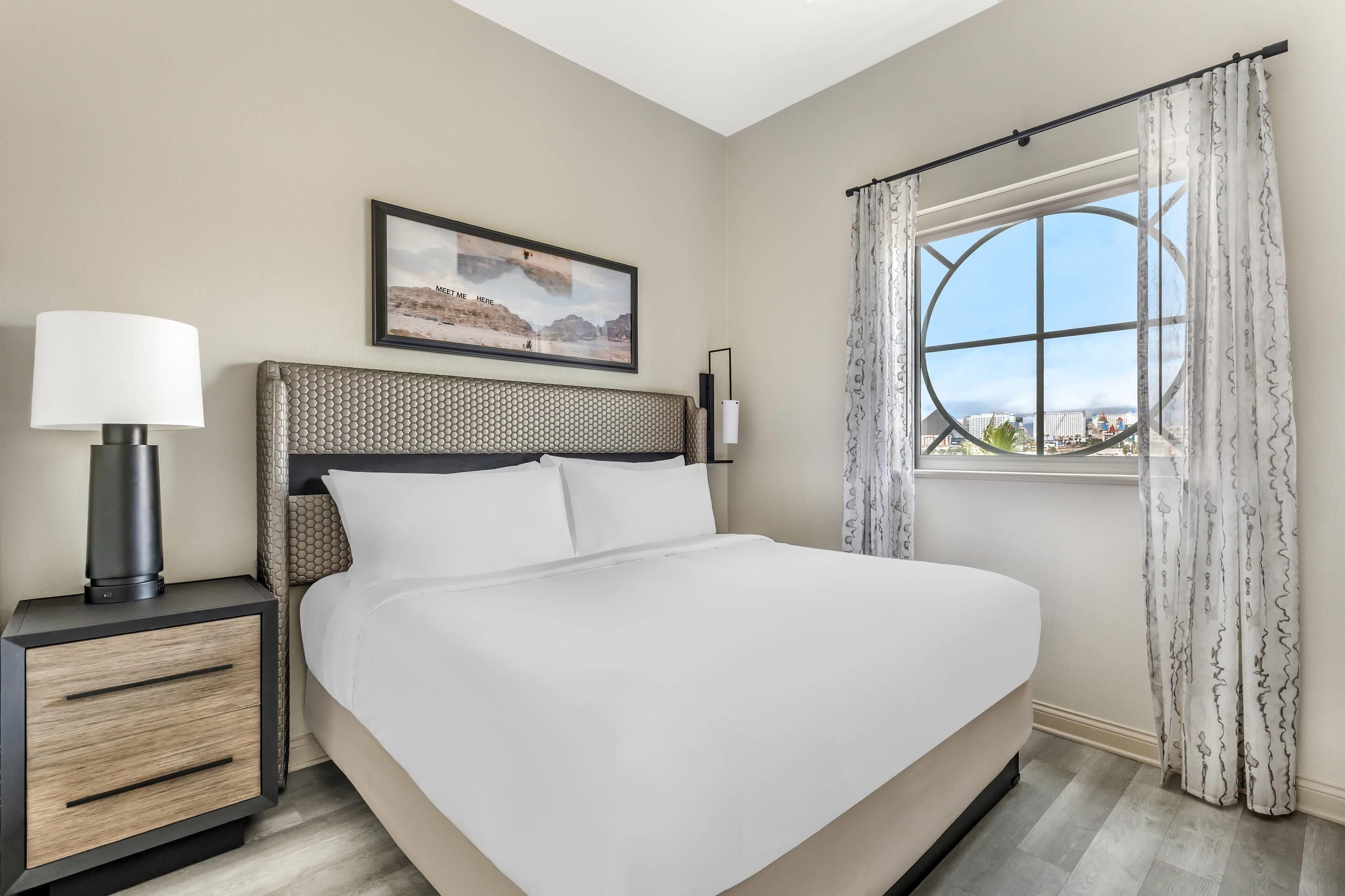 Premium bedding, in-room safe, blackout drapes, iron/ironing board