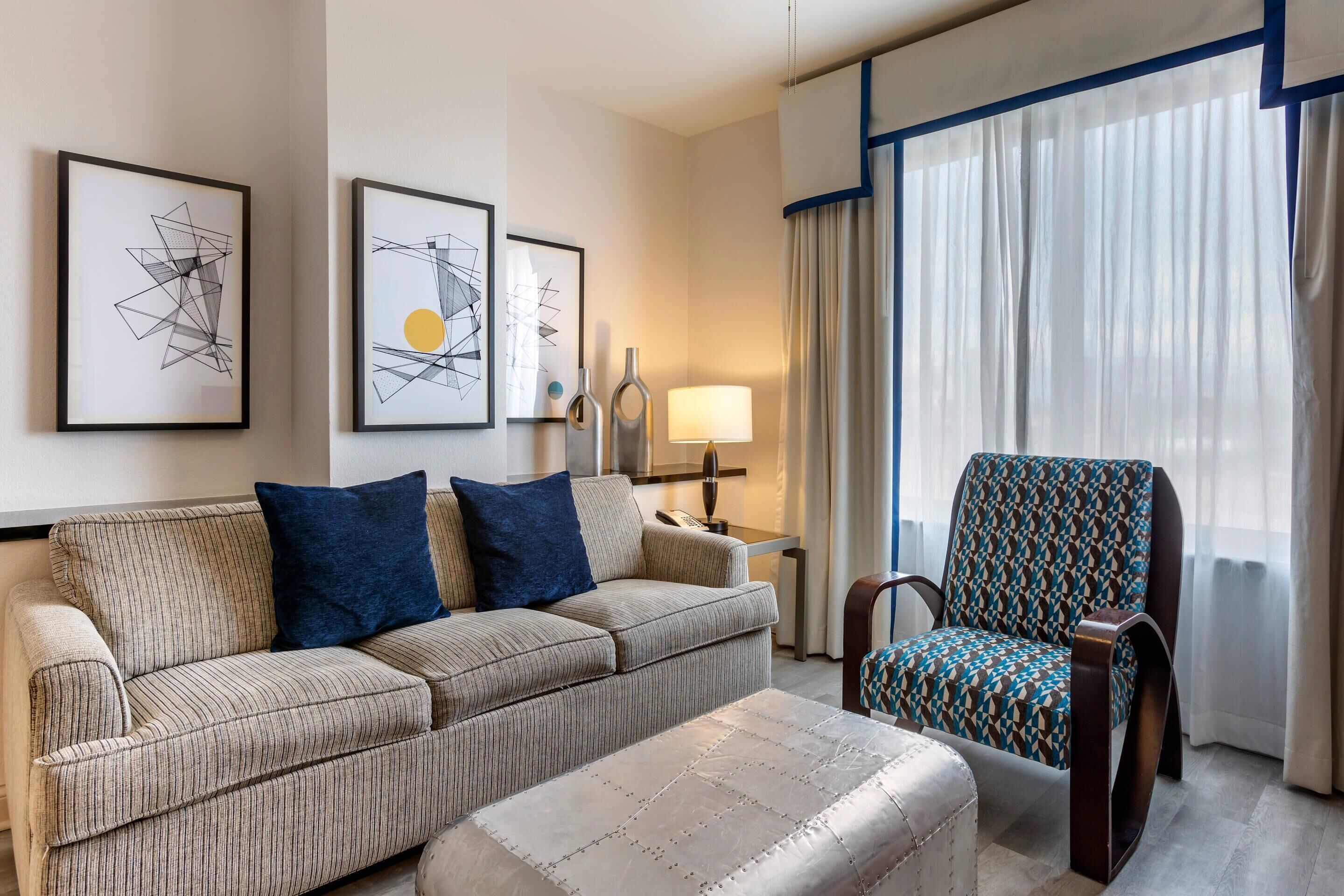 Biancheria da letto di alta qualità, una cassaforte in camera