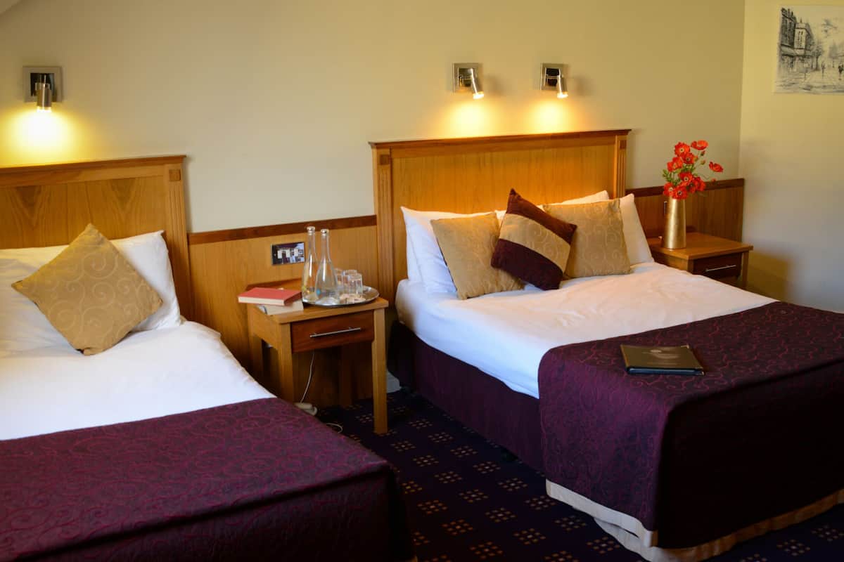 Desk, iron/ironing board, free WiFi, bed sheets