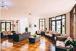 Sitteområde i lobbyen