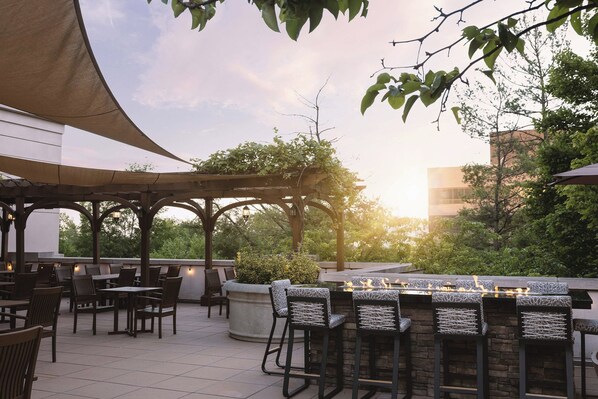 Déjeuner et souper servis sur place, cuisine américaine