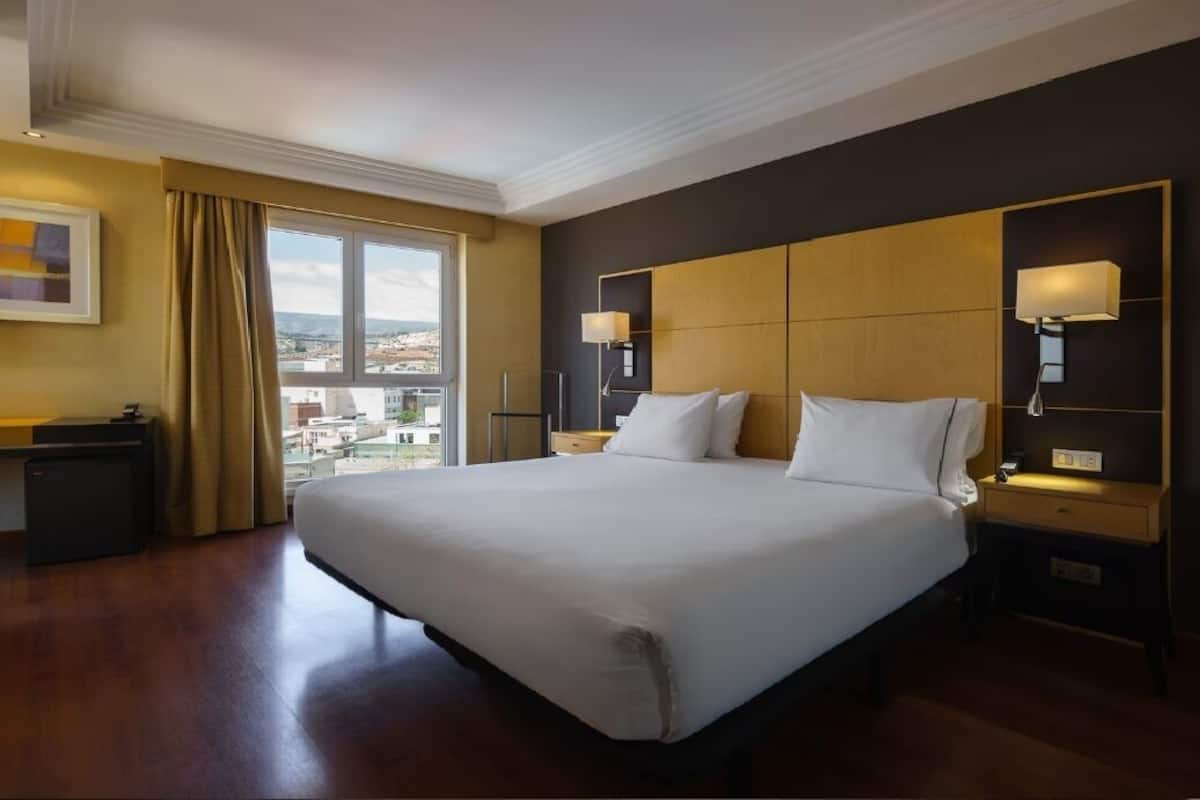 Down comforters, minibar, in-room safe, desk