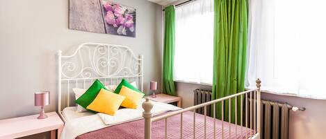Standard Double Room, 1 Double Bed, Private Bathroom | In-room safe, individually decorated, iron/ironing board, free WiFi