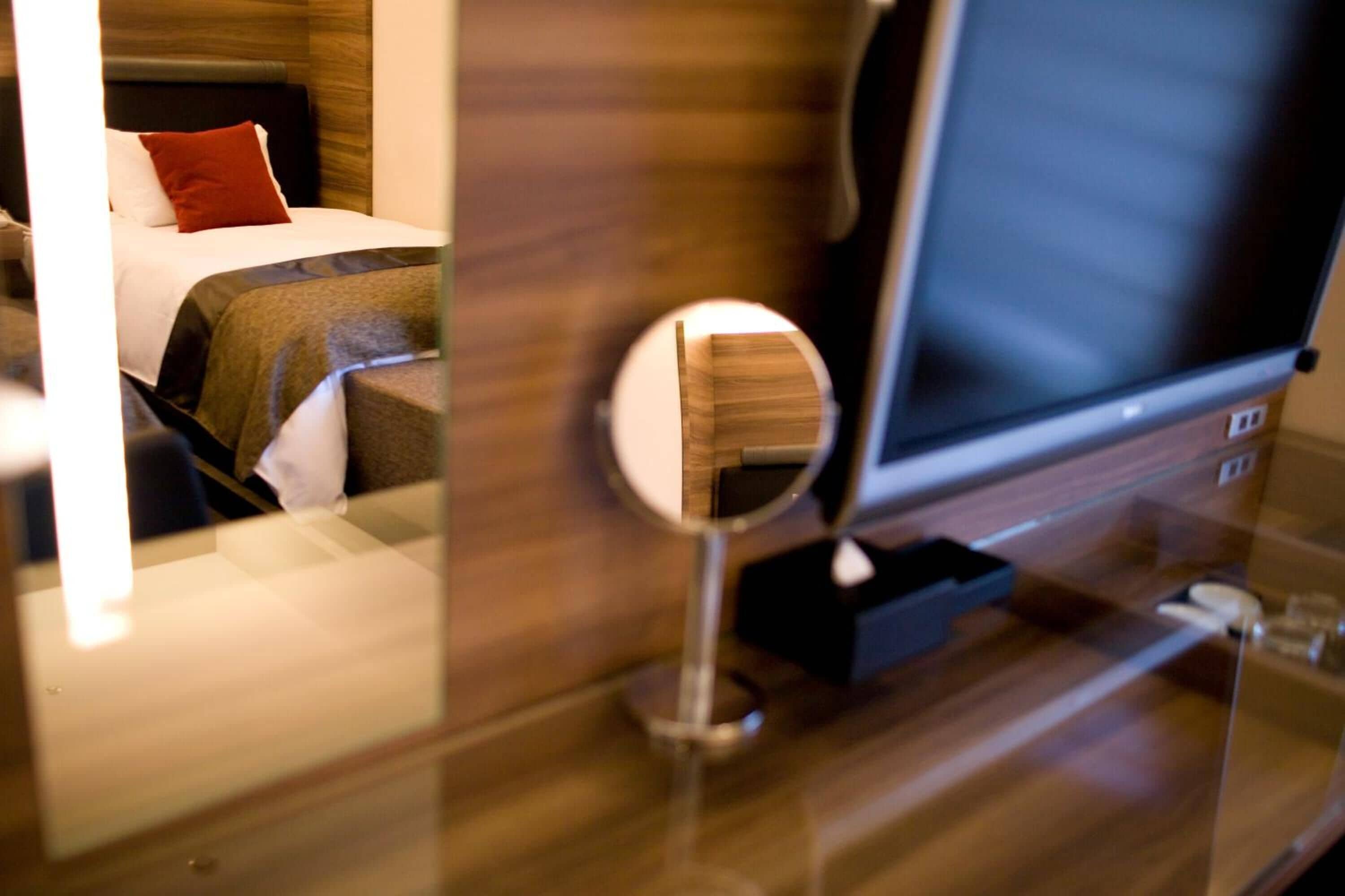 in-room safe, desk, blackout curtains, iron/ironing board