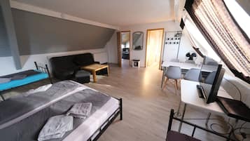 1 habitación, ropa de cama de alta calidad y decoración personalizada