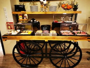 Desayuno buffet incluido todos los días