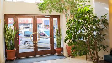 Entrada de la propiedad