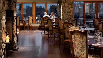 Breakfast, lunch served; farm to table cuisine, golf course views