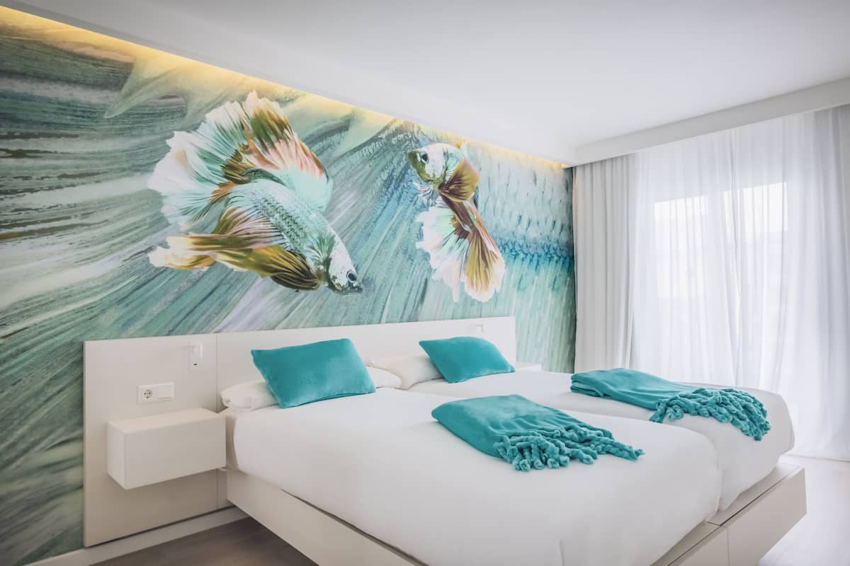1 slaapkamer, een minibar, een kluis op de kamer
