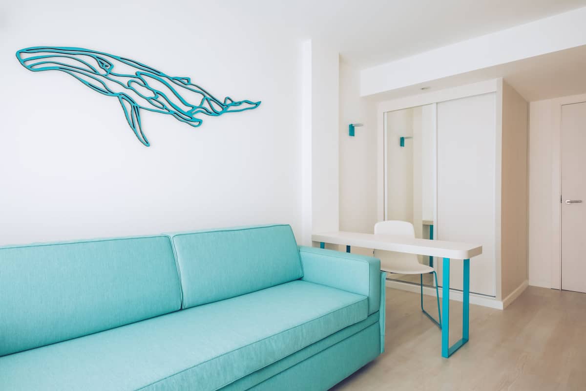1 slaapkamer, een minibar, een kluis op de kamer
