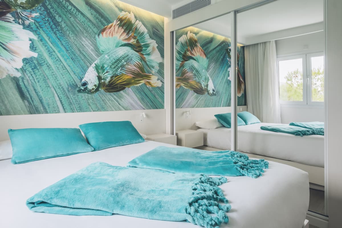 1 slaapkamer, een minibar, een kluis op de kamer