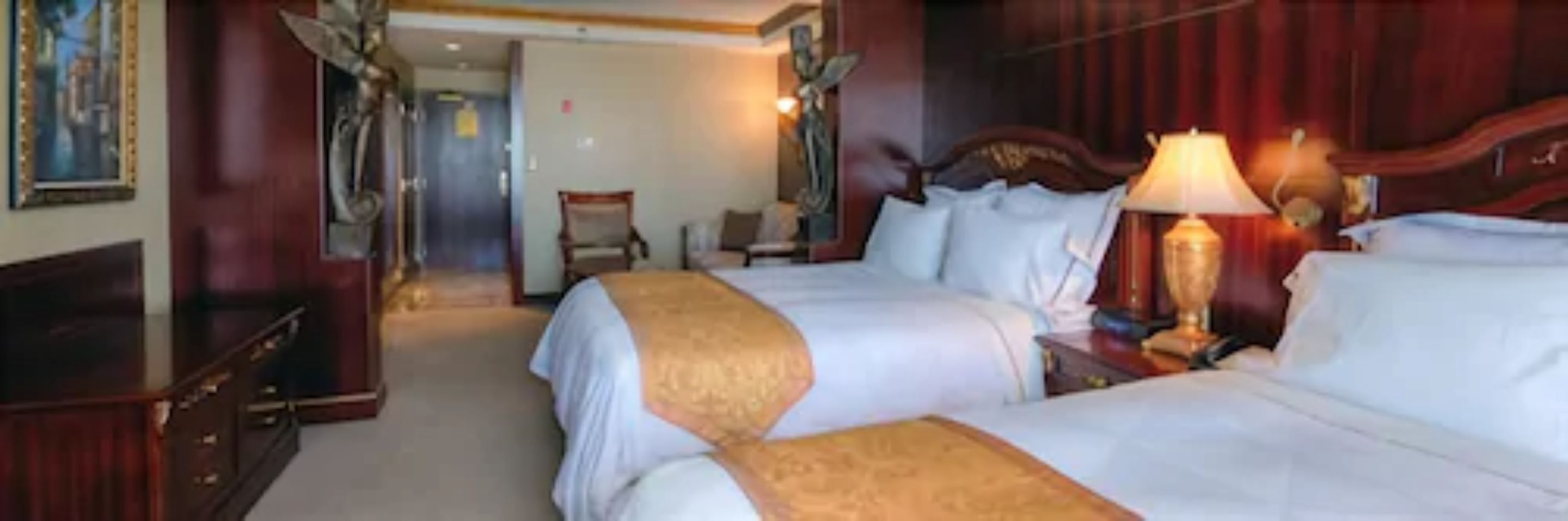 Premium bedding, down comforters, Select Comfort beds, in-room safe