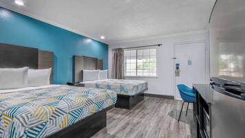 Desk, iron/ironing board, free WiFi, bed sheets