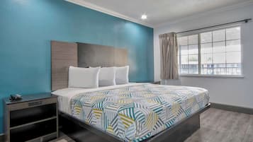 Desk, iron/ironing board, free WiFi, bed sheets