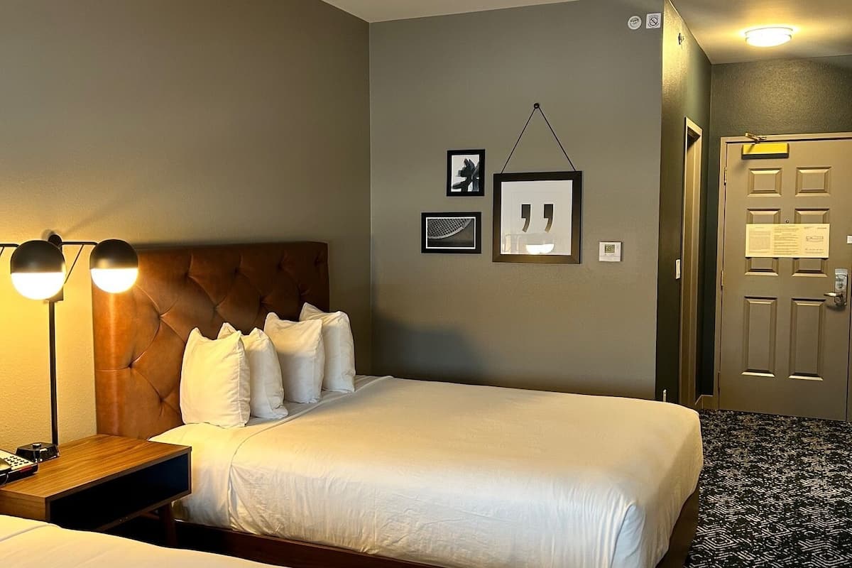 room, 2 queen beds, non smoking | 1 bedroom, premium bedding, desk, laptop workspace