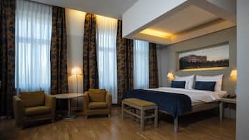Superior Deluxe Room | 1 phòng ngủ, bộ đồ giường cao cấp, két bảo mật tại phòng, bàn