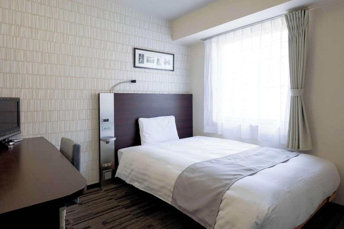 Chambre, 1 lit double, non-fumeur | Bureau, rideaux d’obscurcissement, système d’insonorisation