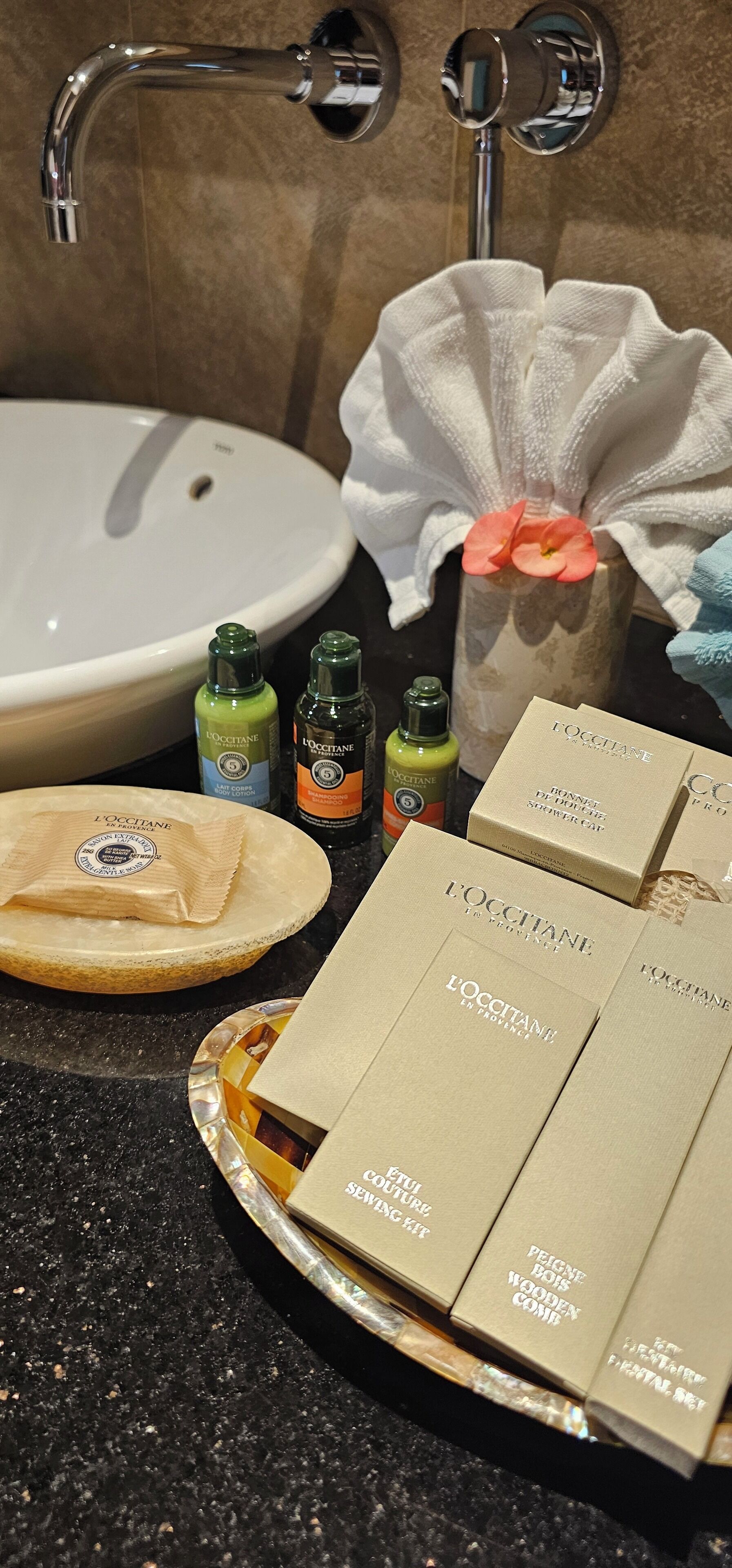 honeymoon suite | bathroom | shower, free toiletries, hair dryer, bathrobes