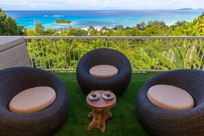 Villa 180 | Balcony view - Le Duc de Praslin (Praslin Island)