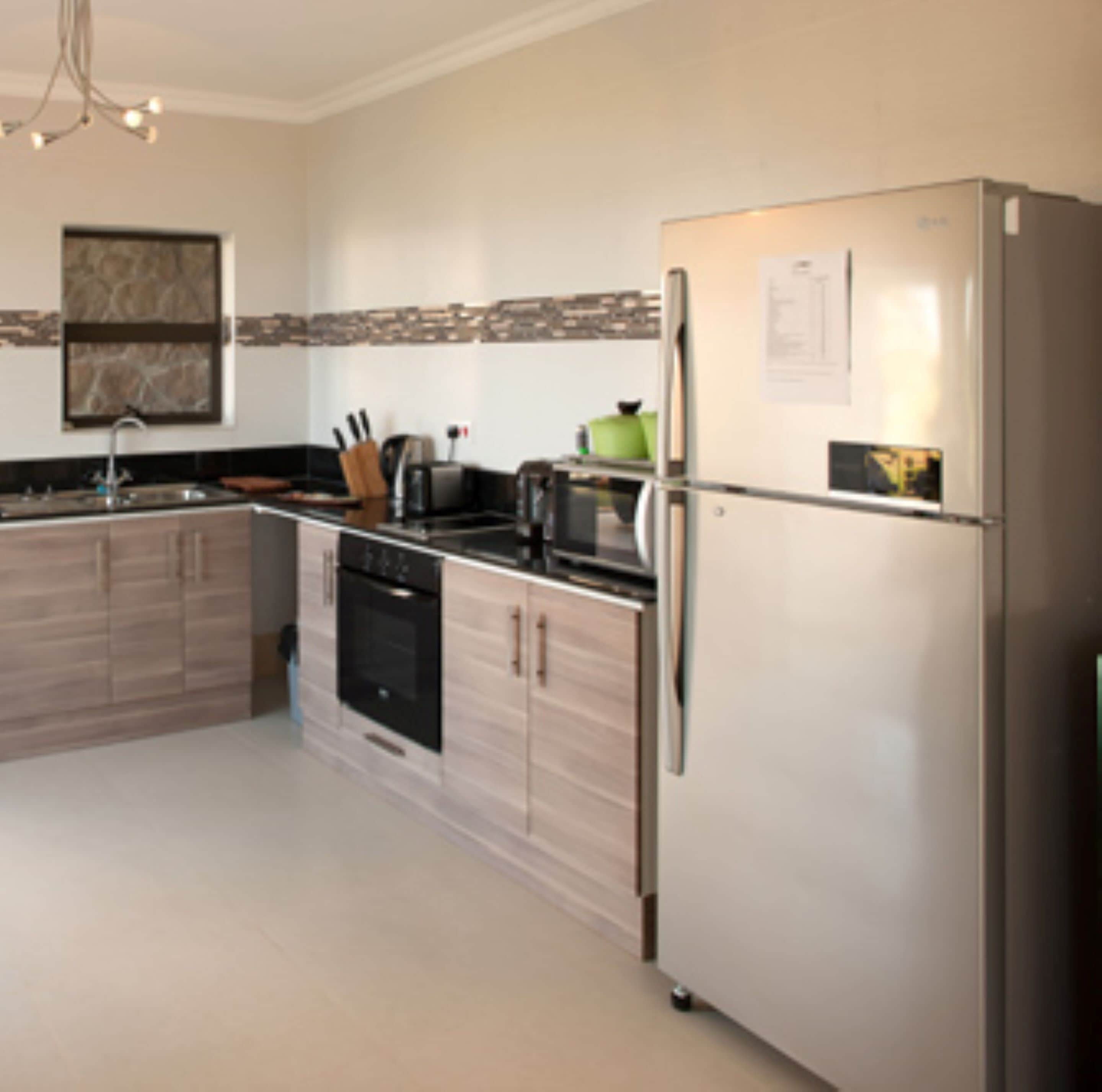 villa 180 | private kitchen | espresso maker, electric kettle