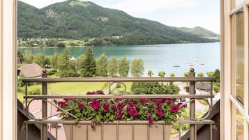 Standard Doppelzimmer mit Balkon | Ausblick vom Zimmer
