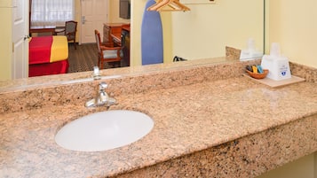 Room, 1 King Bed | Bathroom sink