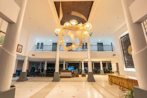 Sala de estar en el lobby