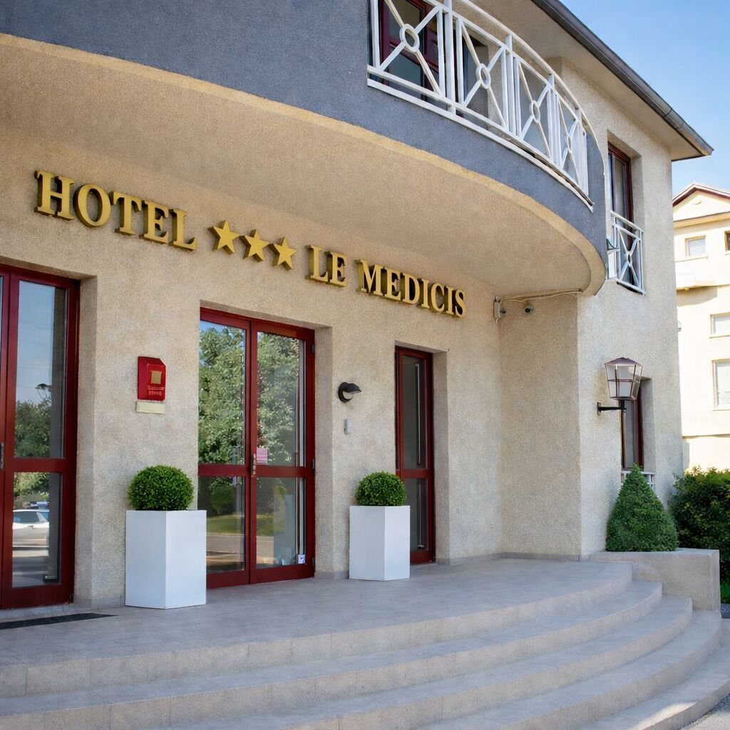 Façade de l’hébergement