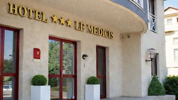 Fassade der Unterkunft