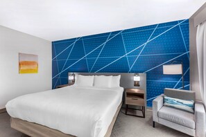 Pillow-top beds, desk, laptop workspace, iron/ironing board