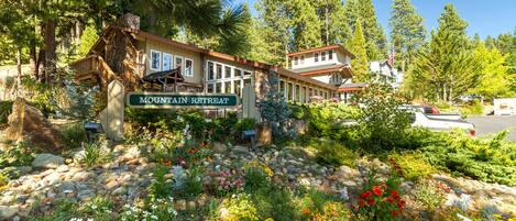 Voorkant van accommodatie