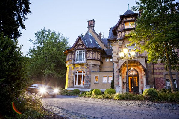 Façade de l’hébergement