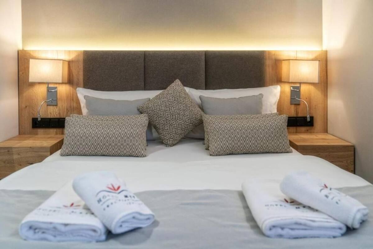 Habitación empresarial doble | 1 habitación y ropa de cama hipoalergénica