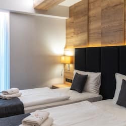 Departamento exclusivo | 1 habitación, caja de seguridad en la habitación y escritorio
