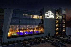 Façade de l’hébergement