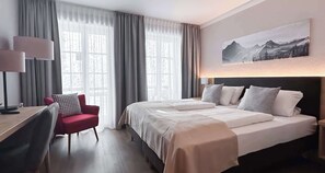 Standard Room, Multiple Beds, Balcony, Annex Building | Premium bedding, in-room safe, iron/ironing board, rollaway beds - Berghotel Hammersbach, Sure Hotel Collection by Best Western (Grainau)