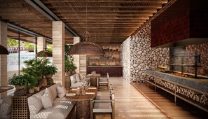 6 restaurants, breakfast, lunch, dinner served; international cuisine - Hacienda Tres Rios Resort, Spa & Nature Park-All Inclusive (Playa del Carmen)