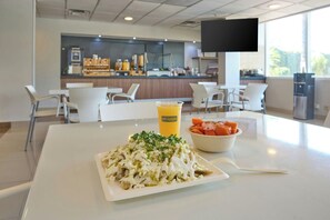 Free daily full breakfast