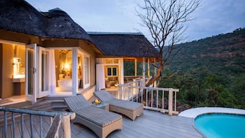 Suite, 1 Doppelbett | Terrasse/Patio