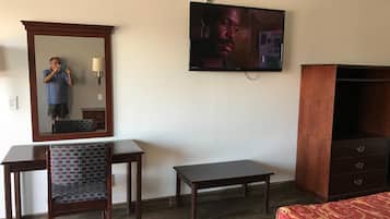 Desk, free WiFi, bed sheets, wheelchair access