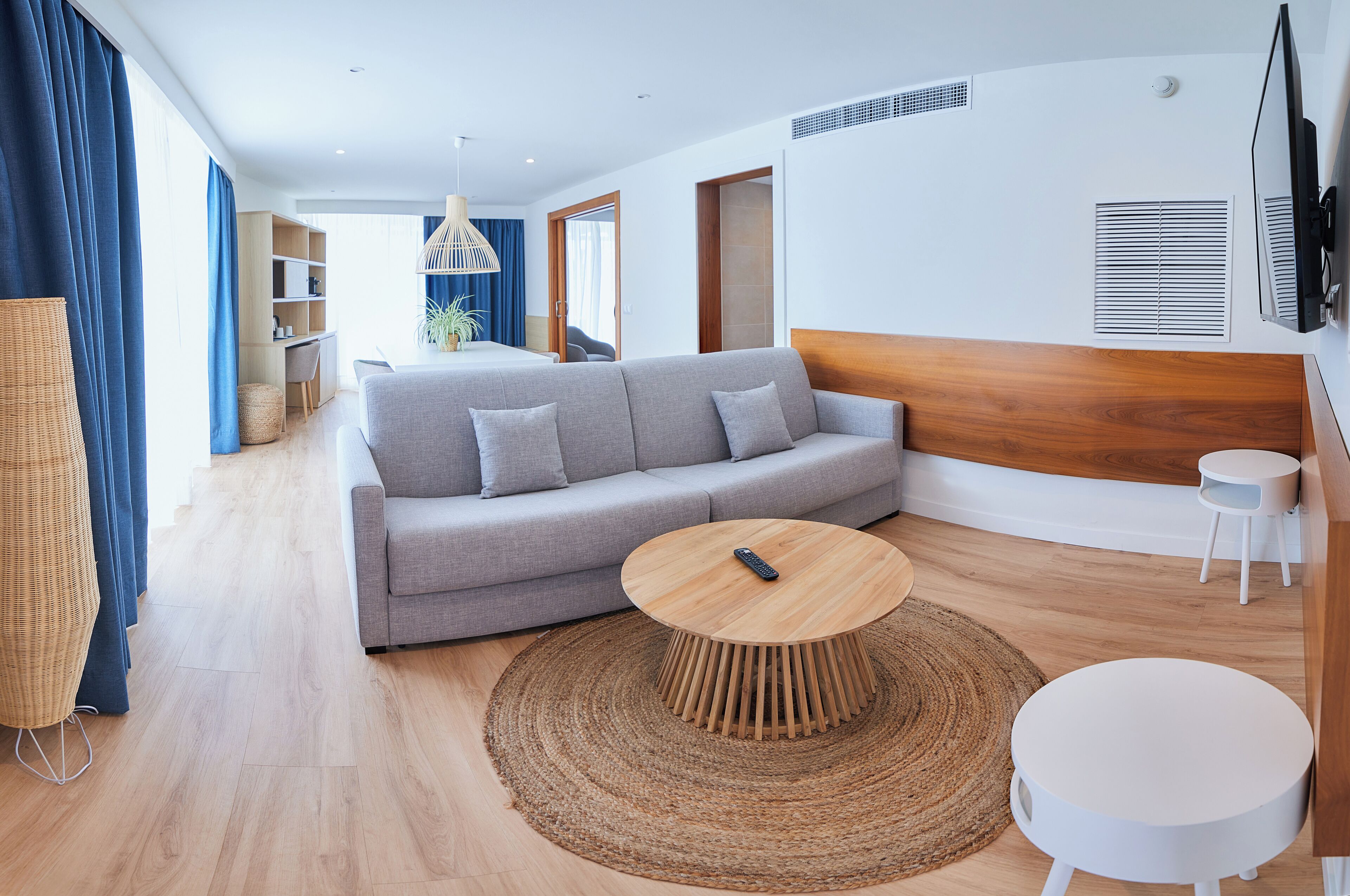 premium suite, terrace, partial ocean view | 1 bedroom, minibar, desk, blackout curtains