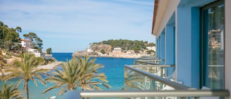 Uitzicht vanaf balkon